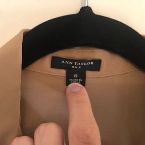 Ann Taylor Tops - Ann Taylor Silk Top Ann Taylor Tops - Ann Taylor Silk Top